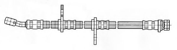 CEF 512214 Тормозной шланг для HONDA CRX II (Хонда Cрх 2) CEF 512214 Тормозной шланг для HONDA CRX II (Хонда Cрх 2)