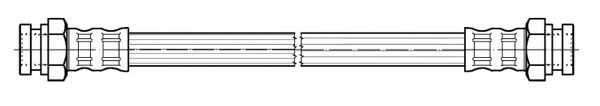 CEF 512311 Тормозной шланг для FIAT 500 C (Фиат 500 c) CEF 512311 Тормозной шланг для FIAT 500 C (Фиат 500 c)
