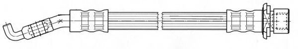 CEF 512342 Тормозной шланг для TOYOTA (Тойота/тоета) CEF 512342 Тормозной шланг для TOYOTA (Тойота/тоета)