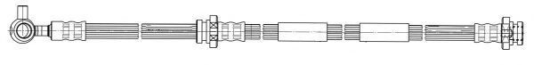 CEF 512375 Тормозной шланг для NISSAN MAXIMA IV (Ниссан Маxима иv) CEF 512375 Тормозной шланг для NISSAN MAXIMA IV (Ниссан Маxима иv)