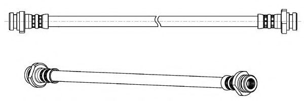 CEF 512646 Тормозной шланг для NISSAN (Ниссан)