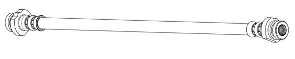 CEF 512647 Тормозной шланг для NISSAN (Ниссан)