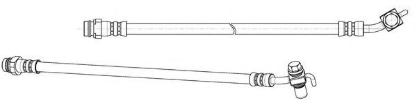 CEF 512747 Тормозной шланг для FORD (Форд) CEF 512747 Тормозной шланг для FORD (Форд)
