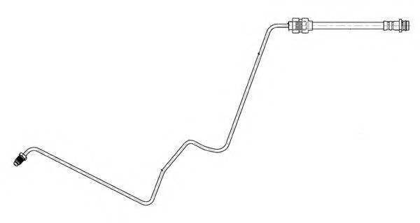 CEF 512752 Тормозной шланг для FORD (Форд) CEF 512752 Тормозной шланг для FORD (Форд)
