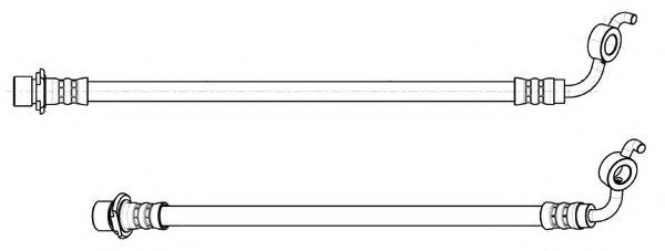 CEF 512996 Тормозной шланг для TOYOTA (Тойота/тоета) CEF 512996 Тормозной шланг для TOYOTA (Тойота/тоета)