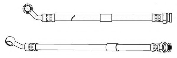 CEF 514572 Тормозной шланг для MAZDA MIATA III (Мазда Миата 3) CEF 514572 Тормозной шланг для MAZDA MIATA III (Мазда Миата 3)