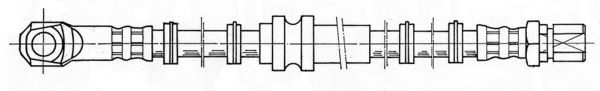 CEF 517042 Тормозной шланг для LANCIA (Лансиа/лянча) CEF 517042 Тормозной шланг для LANCIA (Лансиа/лянча)