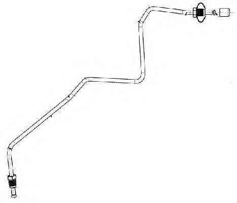 CEF 518320 Тормозной шланг для PEUGEOT 207 (Пежо 207) CEF 518320 Тормозной шланг для PEUGEOT 207 (Пежо 207)