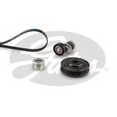 GATES K046PK1070 Поликлиновой ременный комплект для VOLKSWAGEN JETTA I (Фольксваген Жэтта и) GATES K046PK1070 Поликлиновой ременный комплект для VOLKSWAGEN JETTA I (Фольксваген Жэтта и)