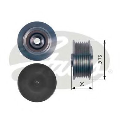 GATES OAP7119 Механизм свободного хода генератора для HONDA CR-V II (Хонда Срв 2) GATES OAP7119 Механизм свободного хода генератора для HONDA CR-V II (Хонда Срв 2)