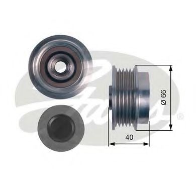 GATES OAP7122 Механизм свободного хода генератора для TOYOTA YARIS VERSO (Тойота/тоета Ярис версо) GATES OAP7122 Механизм свободного хода генератора для TOYOTA YARIS VERSO (Тойота/тоета Ярис версо)