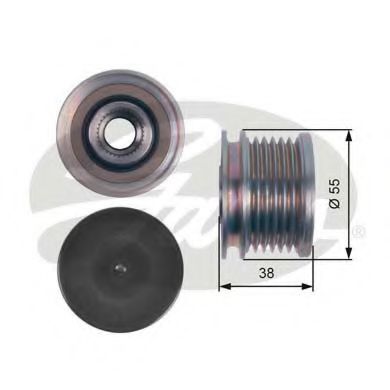 GATES OAP7124 Механизм свободного хода генератора для MINI MINI PACEMAN (Мини Мини паcэман) GATES OAP7124 Механизм свободного хода генератора для MINI MINI PACEMAN (Мини Мини паcэман)