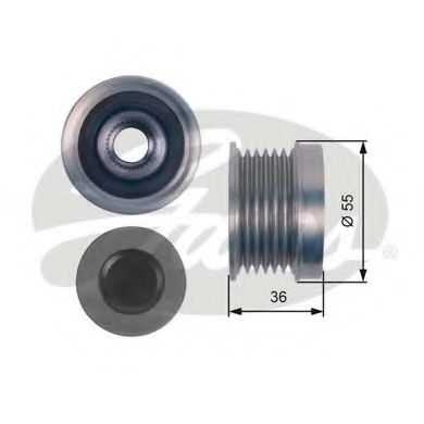 GATES OAP7138 Механизм свободного хода генератора для MERCEDES-BENZ VARIO (Мэрcэдэс-бэнз Vарио)