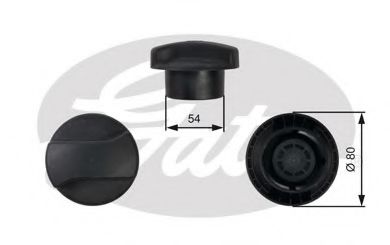 GATES RC224 Крышка, резервуар охлаждающей жидкости для SEAT ALHAMBRA (Сеат Альхамбра) GATES RC224 Крышка, резервуар охлаждающей жидкости для SEAT ALHAMBRA (Сеат Альхамбра)