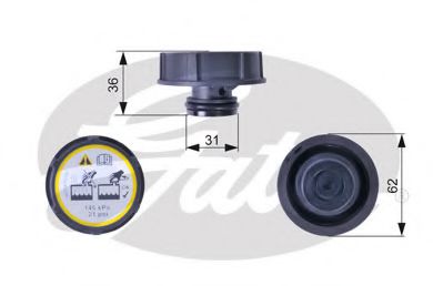 GATES RC240 Крышка, резервуар охлаждающей жидкости для FORD NEO CONNECT / GRAND NEO CONNECT (Форд Нэо cоннэcт / гранд нэо cоннэcт) GATES RC240 Крышка, резервуар охлаждающей жидкости для FORD NEO CONNECT / GRAND NEO CONNECT (Форд Нэо cоннэcт / гранд нэо cоннэcт)