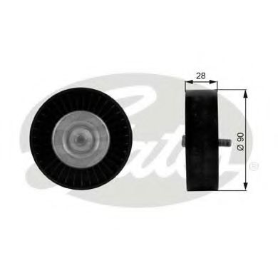GATES T36123 Паразитный ведущий ролик, поликлиновой ремень для MERCEDES-BENZ CLC-CLASS (Мэрcэдэс-бэнз Cлс класс) GATES T36123 Паразитный ведущий ролик, поликлиновой ремень для MERCEDES-BENZ CLC-CLASS (Мэрcэдэс-бэнз Cлс класс)