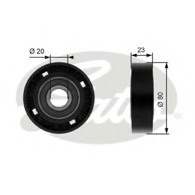 GATES T36208 Паразитный ведущий ролик, поликлиновой ремень для FIAT TEMPRA (Фиат Тэмпра) GATES T36208 Паразитный ведущий ролик, поликлиновой ремень для FIAT TEMPRA (Фиат Тэмпра)