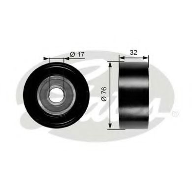 GATES T36253 Паразитный ведущий ролик, поликлиновой ремень для HYUNDAI IMAX (Хендай Имаx) GATES T36253 Паразитный ведущий ролик, поликлиновой ремень для HYUNDAI IMAX (Хендай Имаx)