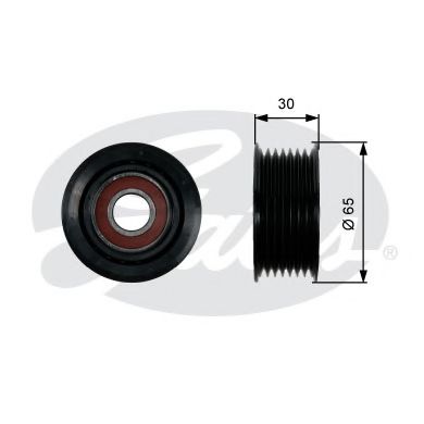 GATES T36439 Паразитный ведущий ролик, поликлиновой ремень для SUZUKI GRAND NOMADE II (Сузуки Гранд номадэ 2) GATES T36439 Паразитный ведущий ролик, поликлиновой ремень для SUZUKI GRAND NOMADE II (Сузуки Гранд номадэ 2)