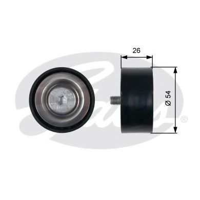 GATES T36486 Паразитный ведущий ролик, поликлиновой ремень для MERCEDES-BENZ SPRINTER 4,6-T (Мэрcэдэс-бэнз Спринтэр 4,6-т) GATES T36486 Паразитный ведущий ролик, поликлиновой ремень для MERCEDES-BENZ SPRINTER 4,6-T (Мэрcэдэс-бэнз Спринтэр 4,6-т)