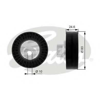 GATES T38069 Паразитный ведущий ролик, поликлиновой ремень для BMW 7 (Бмв 7) GATES T38069 Паразитный ведущий ролик, поликлиновой ремень для BMW 7 (Бмв 7)