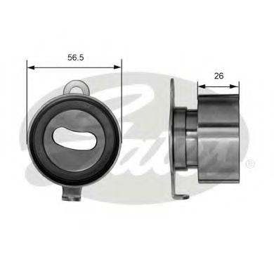 GATES T41011 Натяжной ролик, ремень ГРМ для HONDA (Хонда) GATES T41011 Натяжной ролик, ремень ГРМ для HONDA (Хонда)
