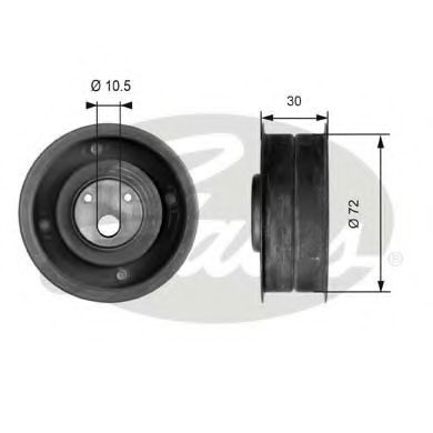 GATES T41080 Натяжной ролик, ремень ГРМ для VOLKSWAGEN PASSAT (Фольксваген Пассат) GATES T41080 Натяжной ролик, ремень ГРМ для VOLKSWAGEN PASSAT (Фольксваген Пассат)