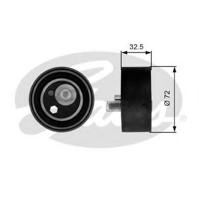 GATES T41082 Натяжной ролик, ремень ГРМ для VOLKSWAGEN (Фольксваген) GATES T41082 Натяжной ролик, ремень ГРМ для VOLKSWAGEN (Фольксваген)