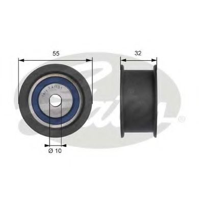 GATES T41101 Паразитный Ведущий ролик, зубчатый ремень для LADA KALINA (Лада Калина) GATES T41101 Паразитный Ведущий ролик, зубчатый ремень для LADA KALINA (Лада Калина)
