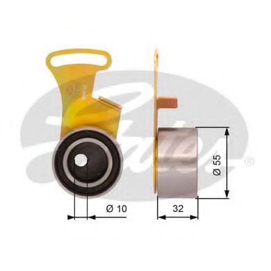 GATES T41169 Натяжной ролик, ремень ГРМ для ROVER 400 (Ровер 400) GATES T41169 Натяжной ролик, ремень ГРМ для ROVER 400 (Ровер 400)