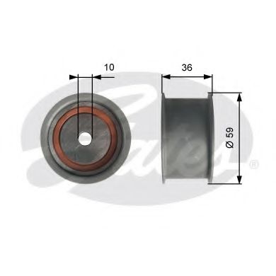 GATES T41227 Паразитный Ведущий ролик, зубчатый ремень для AUDI ALLROAD (Ауди Аллроад) GATES T41227 Паразитный Ведущий ролик, зубчатый ремень для AUDI ALLROAD (Ауди Аллроад)