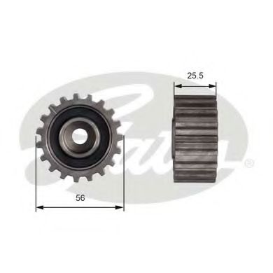 GATES T42000 Паразитный Ведущий ролик, зубчатый ремень для FORD MONDEO (Форд Мондэо) GATES T42000 Паразитный Ведущий ролик, зубчатый ремень для FORD MONDEO (Форд Мондэо)