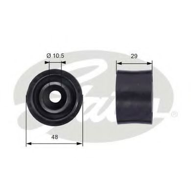 GATES T42033 Паразитный Ведущий ролик, зубчатый ремень для FORD MONDEO (Форд Мондэо) GATES T42033 Паразитный Ведущий ролик, зубчатый ремень для FORD MONDEO (Форд Мондэо)