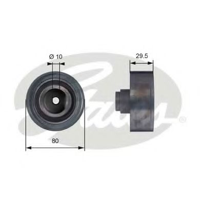 GATES T42050 Паразитный Ведущий ролик, зубчатый ремень для VOLKSWAGEN POLO (Фольксваген Поло) GATES T42050 Паразитный Ведущий ролик, зубчатый ремень для VOLKSWAGEN POLO (Фольксваген Поло)