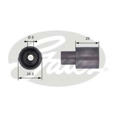GATES T42051 Паразитный Ведущий ролик, зубчатый ремень для VOLKSWAGEN POLO (Фольксваген Поло) GATES T42051 Паразитный Ведущий ролик, зубчатый ремень для VOLKSWAGEN POLO (Фольксваген Поло)