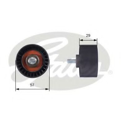 GATES T42060 Паразитный Ведущий ролик, зубчатый ремень для LANCIA LYBRA SW (Лансиа/лянча Либра св) GATES T42060 Паразитный Ведущий ролик, зубчатый ремень для LANCIA LYBRA SW (Лансиа/лянча Либра св)