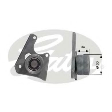 GATES T42069 Паразитный Ведущий ролик, зубчатый ремень для PEUGEOT 205 II (Пежо 205 2) GATES T42069 Паразитный Ведущий ролик, зубчатый ремень для PEUGEOT 205 II (Пежо 205 2)
