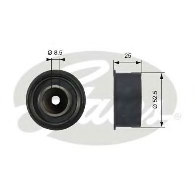 GATES T42076 Паразитный Ведущий ролик, зубчатый ремень для OPEL CORSA B STATION WAGON (Опель Корса б статион вагон) GATES T42076 Паразитный Ведущий ролик, зубчатый ремень для OPEL CORSA B STATION WAGON (Опель Корса б статион вагон)
