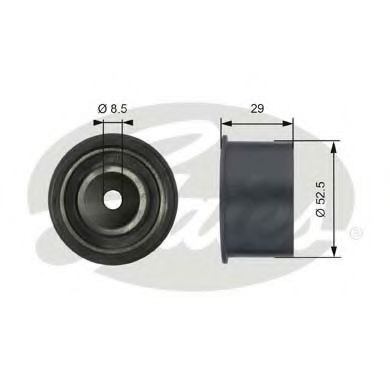 GATES T42084 Паразитный Ведущий ролик, зубчатый ремень для CHEVROLET (Шевроле) GATES T42084 Паразитный Ведущий ролик, зубчатый ремень для CHEVROLET (Шевроле)