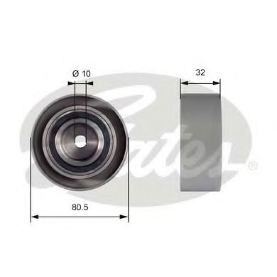 GATES T42095 Паразитный Ведущий ролик, зубчатый ремень для RENAULT SAFRANE II (Рено Сафран 2) GATES T42095 Паразитный Ведущий ролик, зубчатый ремень для RENAULT SAFRANE II (Рено Сафран 2)