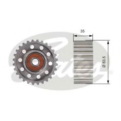 GATES T42100 Паразитный Ведущий ролик, зубчатый ремень для TOYOTA TACOMA II (Тойота/тоета Таcома 2) GATES T42100 Паразитный Ведущий ролик, зубчатый ремень для TOYOTA TACOMA II (Тойота/тоета Таcома 2)