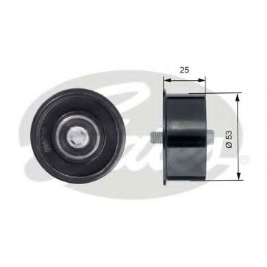 GATES T42122 Паразитный Ведущий ролик, зубчатый ремень для OPEL VECTRA C GTS (Опель Вектра с джити) GATES T42122 Паразитный Ведущий ролик, зубчатый ремень для OPEL VECTRA C GTS (Опель Вектра с джити)