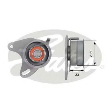 GATES T42129 Натяжной ролик, ремень ГРМ для MITSUBISHI COLT/RODEO (Митсубиши/митсубиси Cолт/родэо) GATES T42129 Натяжной ролик, ремень ГРМ для MITSUBISHI COLT/RODEO (Митсубиши/митсубиси Cолт/родэо)