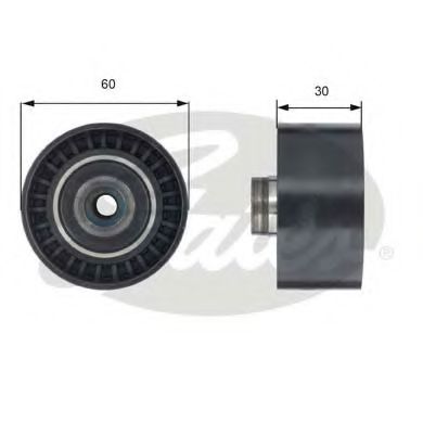 GATES T42191 Паразитный Ведущий ролик, зубчатый ремень для PEUGEOT 1007 (Пежо 1007) GATES T42191 Паразитный Ведущий ролик, зубчатый ремень для PEUGEOT 1007 (Пежо 1007)