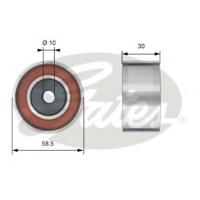 GATES T42202 Паразитный Ведущий ролик, зубчатый ремень для MAZDA 626 V (Мазда 626 5) GATES T42202 Паразитный Ведущий ролик, зубчатый ремень для MAZDA 626 V (Мазда 626 5)