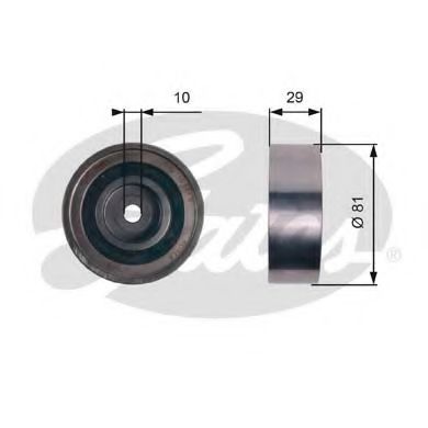 GATES T42305 Паразитный Ведущий ролик, зубчатый ремень для VOLKSWAGEN JETTA VI (Фольксваген Джетта 6) GATES T42305 Паразитный Ведущий ролик, зубчатый ремень для VOLKSWAGEN JETTA VI (Фольксваген Джетта 6)