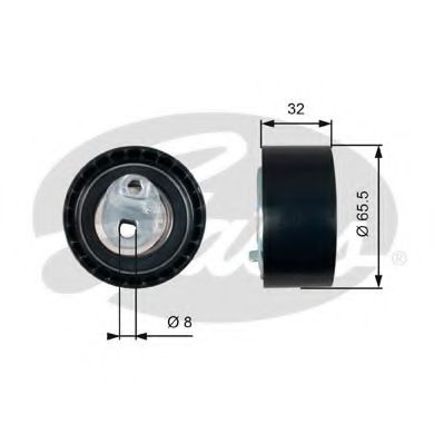 GATES T43035 Натяжной ролик, ремень ГРМ Привод. в действ. агрегат приводной агрегат распр. вал для RENAULT LAGUNA II ER (Рено Лагуна 2 ер) GATES T43035 Натяжной ролик, ремень ГРМ Привод. в действ. агрегат приводной агрегат распр. вал для RENAULT LAGUNA II ER (Рено Лагуна 2 ер)