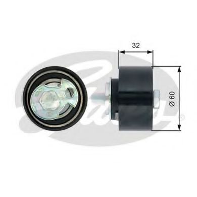 GATES T43124 Натяжной ролик, ремень ГРМ для FORD TRANSIT NEO (Форд Трансит нэо) GATES T43124 Натяжной ролик, ремень ГРМ для FORD TRANSIT NEO (Форд Трансит нэо)
