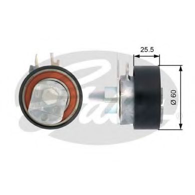 GATES T43149 Натяжной ролик, ремень ГРМ для VOLKSWAGEN LUPO (Фольксваген Лупо) GATES T43149 Натяжной ролик, ремень ГРМ для VOLKSWAGEN LUPO (Фольксваген Лупо)