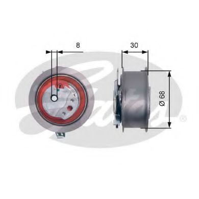 GATES T43219 Натяжной ролик, ремень ГРМ для VOLKSWAGEN JETTA I (Фольксваген Жэтта и) GATES T43219 Натяжной ролик, ремень ГРМ для VOLKSWAGEN JETTA I (Фольксваген Жэтта и)
